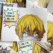 Load image into Gallery viewer, Don&#39;t Honk At Me Peeker (Spot Holo)
